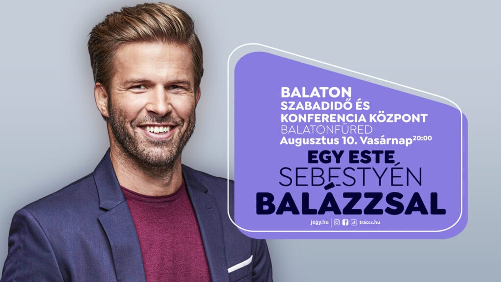 Egy este Sebestyén Balázzsal Balatonfüreden