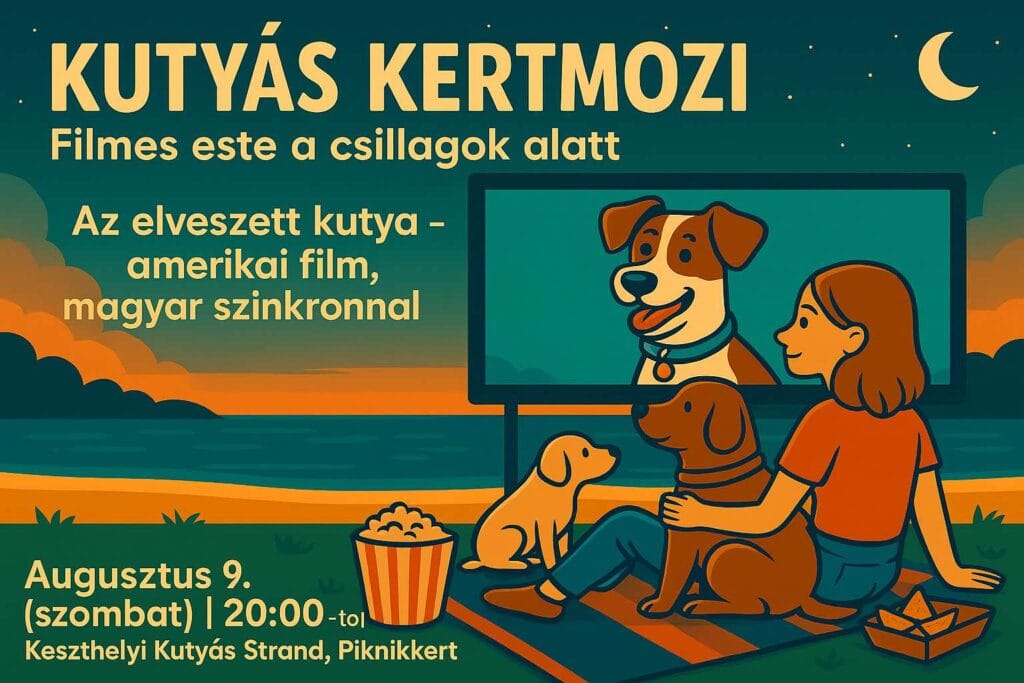 Kutyás kertmozi Keszthely
