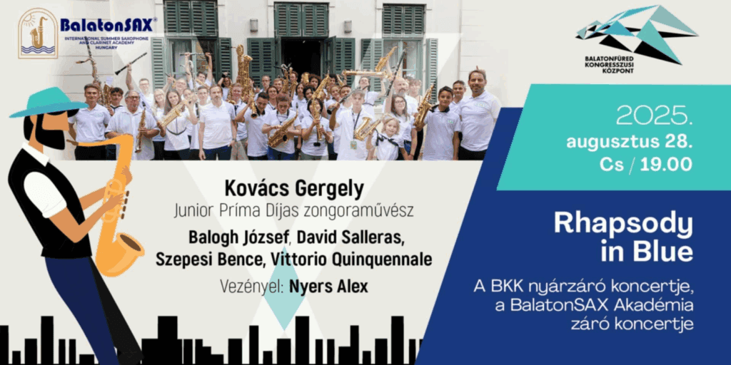 Rhapsody in Blue koncert a Balatonfüreden